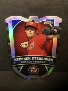 2014 Topps Chrome Stephen Strasburg Chrome Connection Die Cut - Bild 1 von 3
