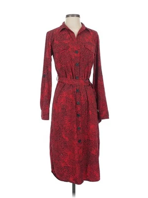 Rock & Republic Women Red Trenchcoat XS - Image 1 of 4