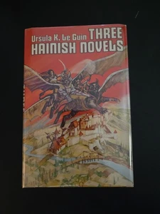 Ursula K Le Guin Three Hainish Novels 1967 BCE Hardcover Vintage SF Fantasy VGC  - Picture 1 of 10