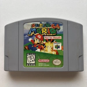 Super Mario 64 Nintendo 64 Not for Resale NFR Original Getestet - Bild 1 von 10