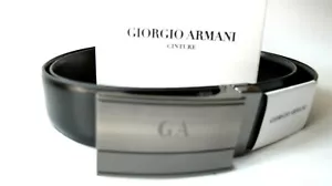 Authentic Giorgio Armani Leather Belt....new style....GA1280 - Picture 1 of 1