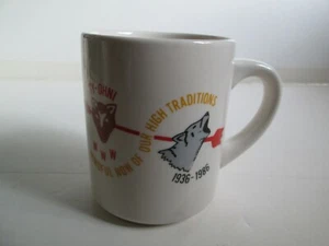 BSA TY-OHNI WWW Boy Scout Mug Coffee Cup 1936 - 1986 Vintage - Picture 1 of 3