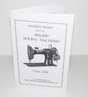 Singer 132K Sewing Machine Instructions Reproduction 