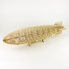 1:408 LZ-129 Hindenburg Zeppelin Airship 600mm Wooden Toys Building DIY DW Hobby