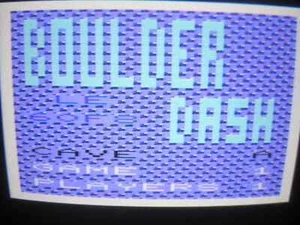 Boulder Dash pour Commodore VC-20 VIC-20 - Photo 1/5