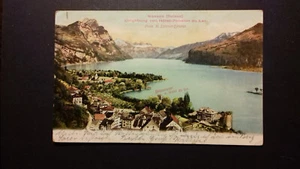 Weesen, Schweiz, Hotel du Lac, gelaufen 1911 (1853) - Picture 1 of 2