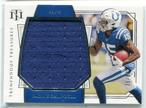 Camiseta jumbo National Treasures Parris Campbell 2019 reliquia 26/99 RC POTROS - Imagen 1 de 1