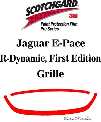 3M Scotchgard Paint Protection Pro Series 2020 2021 2022 Jaguar E-Pace R-Dynamic Foto 1 de 3