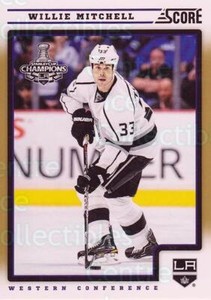 2012-13 Score Gold #235 Willie Mitchell