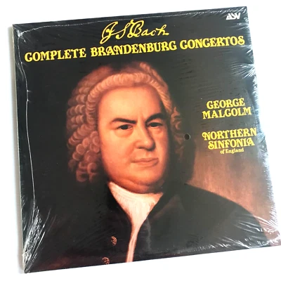 Brandenburg Concertos *SEALED* George Malcolm  Northern Sinfonia Of England - Image 1 of 3