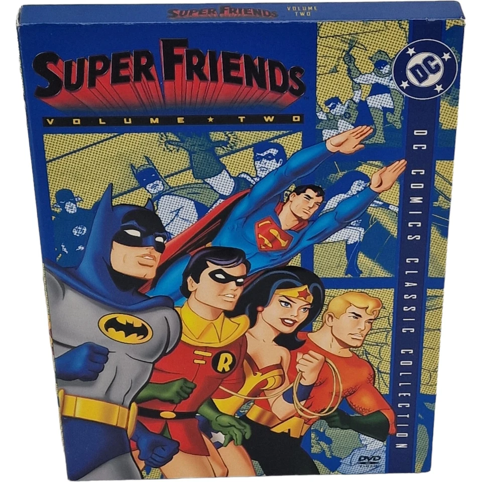 DC Comics: Super Amigos Volumen 2 DVD DigiPack Colección Clásica 2005 Zona A - Imagen 1 de 4