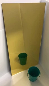 Acrylic Mirror Sheet - 1/8" thick - 11.88" x 23.88" - Pick Your Color - Picture 1 of 6