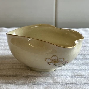 Antique Japanese Satsuma Yuzamashi (Water Cooler) Bowl Cherry Blossom Pattern - Picture 1 of 24