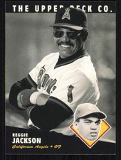 1994 Upper Deck All-Time Heroes #44 Reggie Jackson - - - Near Mint