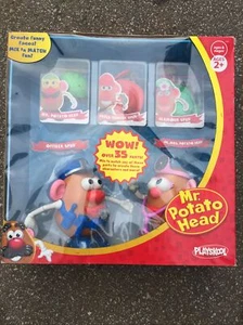 MR. POTATO HEAD 2009 DELUXE SET OFFICER ,DR MRS, LAMOUR & FRYER FIGHTER SPUDS - Picture 1 of 7