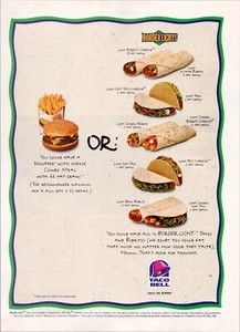 1995 • TACO BELL  print ad • ADV-78 - Picture 1 of 2