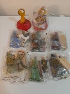 Lote De 8 Juguetes De Colección El Señor De Los Anillos Comunidad Del Anillo Burger King  - Imagen 1 de 9