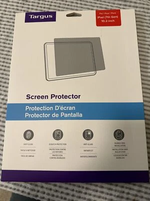 Protector de pantalla resistente a arañazos Targus para iPad 7ª generación 10,2 pulgadas - Foto 1 de 2