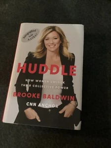 Brooke Baldwin Huddle CNN signed 1st First Edition hologram  - Picture 1 of 6