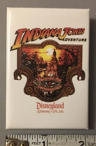 1995 Disneyland Indiana Jones Adventure - Templo del Ojo Prohibido botón - Imagen 1 de 2