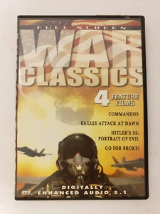 DVD War Classics 4 Feature Films from 1951-1985 Rated 13 (DVD059) - Picture 1 of 2