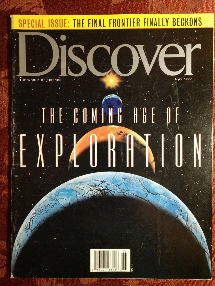 DISCOVER Magazine May 1997 Richard Zare Arthur C. Clarke Lawrence M. Krauss Foto 1 de 1