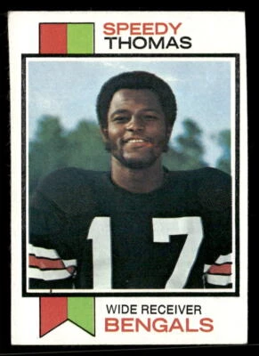 1973 Topps #113 Speedy Thomas - VG - Image 1 of 2