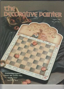 The Decorative Painter Magazine August 1988 Rosemary West Under the Apple Tree - Picture 1 of 2