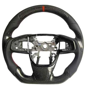 For Honda Civic Carbon Fiber Steering Wheel Accord 2008-2012 Steering Wheel - Picture 1 of 6