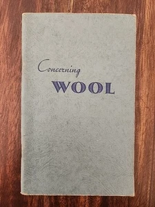 Concerning Wool by The Australian Wool Board - 1944 - Bild 1 von 11