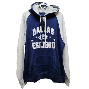 Dallas Cowboys 1960 grauer Herren & blauer Hoodie Größe XXL von Clorpeak - Bild 1 von 7