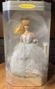 Barbie giorno del matrimonio NRFB di Mattel 1996 #17119 BIONDA - Foto 1 di 12