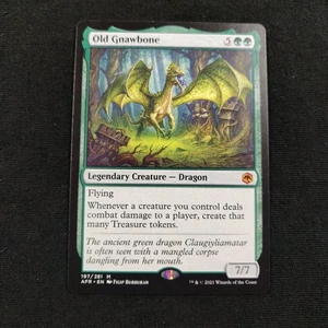Old Gnawbone: Adventures in the Forgotten Realms Mtg Rare TCG Card Near Mint  - Picture 1 of 2