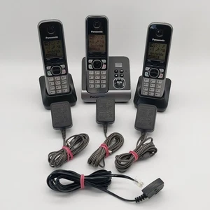 Panasonic KX-TG6723 Telefono Cordless Digitale Set di 3 Integrato segreteria telefonica - Foto 1 di 11