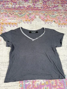 Vintage Junya Watanabe Comme Des Garocons Women’s Top Charcoal Gray S/M - Picture 1 of 7