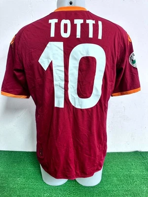 MAGLIA ROMA TOTTI MATCH WORN ISSUE SHIRT JERSEY CAMISETA 2007/2008 COA - Immagine 1 di 4