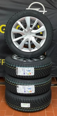 4 neue Winterräder Opel Corsa-F  195/55 R 16 87H Semperit 9836179080  DOT25 - Bild 1 von 4