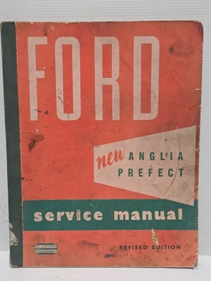 Vintage Ford Anglia Prefect Service Manual Revised Edition - image 1 of 4