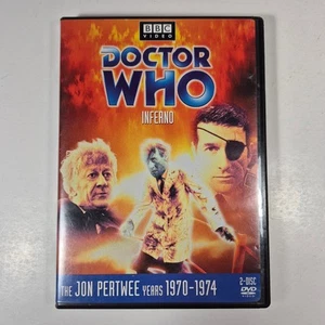 Doctor Who INFERNO Jon Pertwee Years (DVD, 1970, 2-Disc Set) Story 54 - Foto 1 di 4