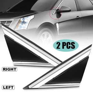 Espejo retrovisor izquierdo y derecho esquina triángulo moldura guardabarros moldura para Cadillac SRX 2010-2016 - Imagen 1 de 12