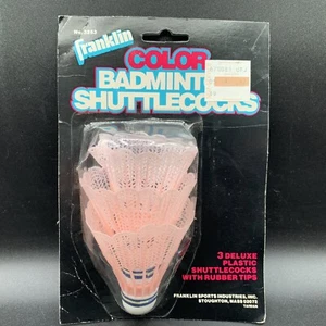 Vintage Franklin Color Badminton Shuttlecocks NOS - Picture 1 of 2