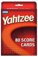 Hasbro Yahtzee 80 Score Cards (06100)