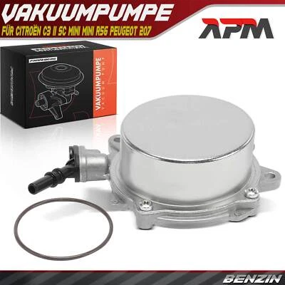 Unterdruckpumpe Vakuumpumpe für Citroën C3 II SC MINI Mini R56 Peugeot 207 SW I - Bild 1 von 4