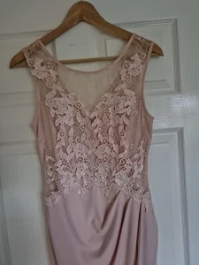 Pink Lipsy Full Length Formal Dress 10 - Picture 1 of 8