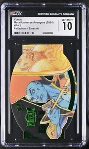 2024 Marvel Metal Yondu Emerald Palladium #P-42 CGC 10 GEM MINT - Bild 1 von 2
