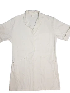 Damen Arztkittel Labormantel Pflegebekleidung 100% Baumwolle weiß Gr. 40 NEU - Bild 1 von 6