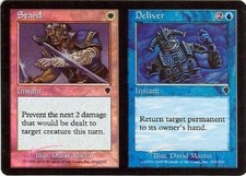 MTG - Invasion - Stand / Deliver - Foil - NM