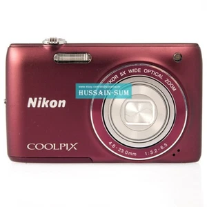 Nikon COOLPIX S4100 14.0MP Digital Camera Plum Excellent w/Batt & Case Tested - Picture 1 of 4