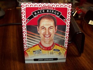 JOEY LOGANO ARTIST PROOF 9 /25 RACE KINGS DONRUSS PANINI 2021 SUPER RARE