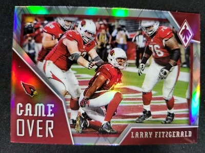 2020 Phoenix Larry Fitzgerald GAME OVER PRIZM card #17 Cardinals - Image 1 of 2